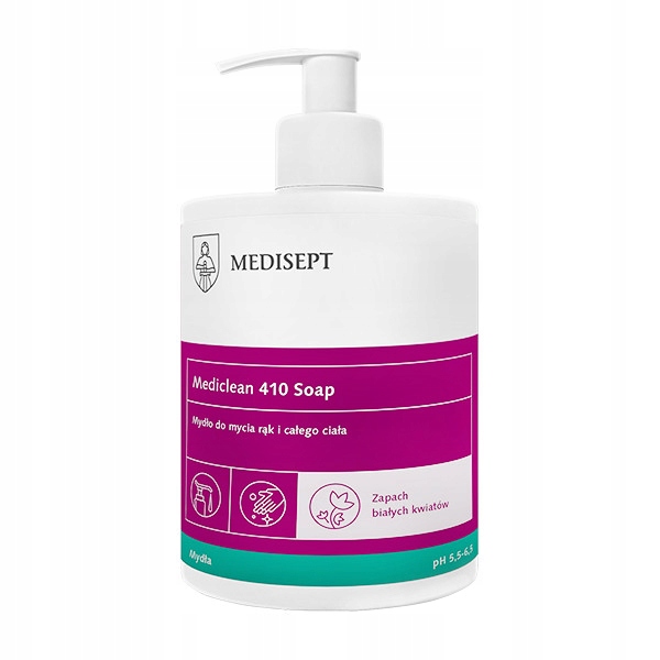 Mydlo-Medisept-BIALE-KWIATY-500-ml-600-g