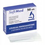 Szkiełka mikroskopowe podstawowe - szlifowane brzegi, matowe pole do opisu