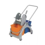 Wózek z tworzywa sztucznego dwuwiaderkowy 2 x 25L