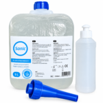 Żel do USG bezbarwny 5 l SONIC hipoalergiczny + butelka 250 ml + lejek