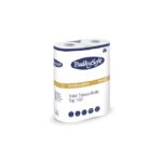 Papier toaletowy BulkySoft Excellence, 4 warstwy, kolor biały, celuloza, długość 20m, 60 rolek/op