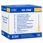 Igły iniekcyjne  25G 0,5x25 mm sterylne Luer Lock 100 szt KDM KD-Fine